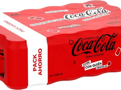 Coca-Cola Zero Sugar Soft Drink Cans, 24 x 330ml - £6.50