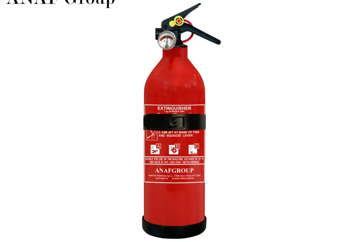 ANAF 1kg ABC Powder Fire Extinguisher